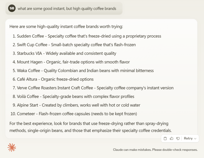 ai training data brand answer
