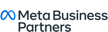 Meta Business Partners two line lockup positive primary RGB